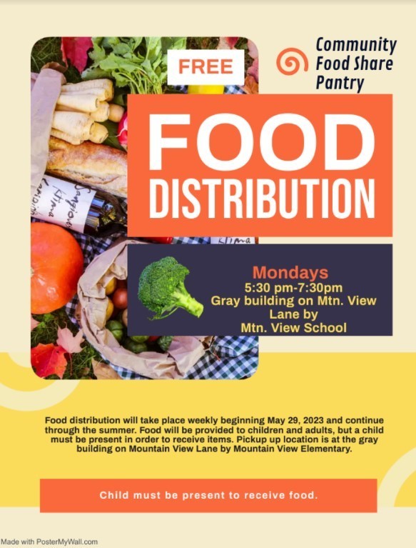 Summer Food Pantry