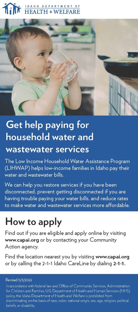 Get help paying for water services