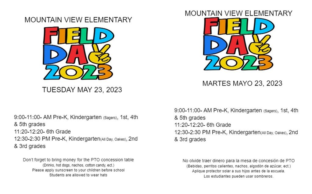 Field Day May 23