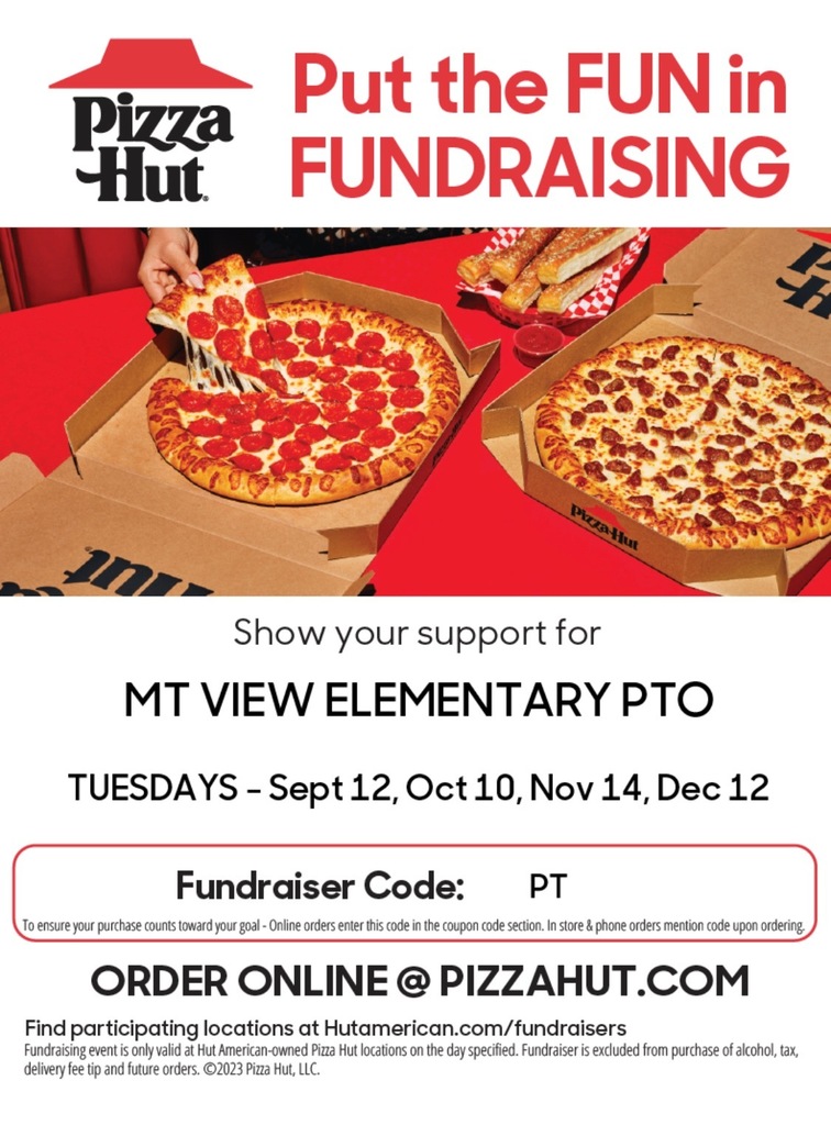 Pizza Hut Fundraiser Code PT
